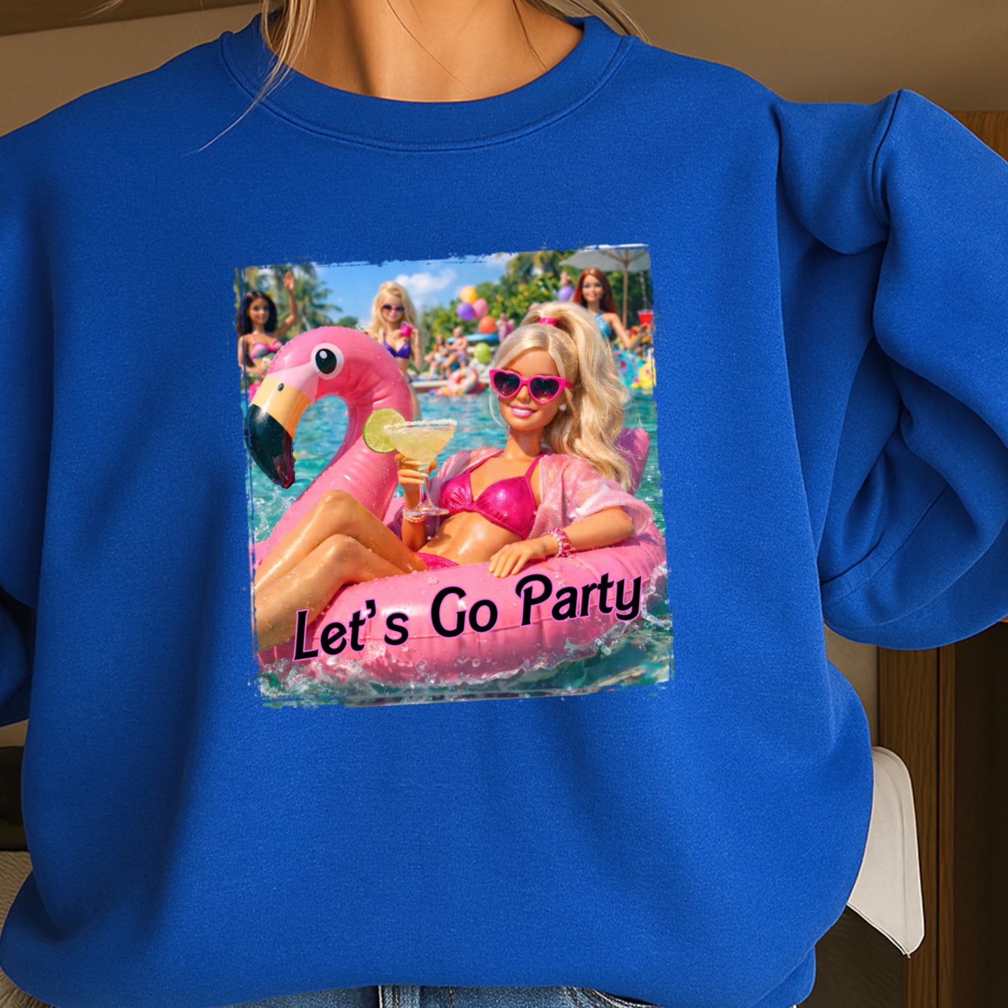 Let’s Go Party Crewneck Sweatshirt