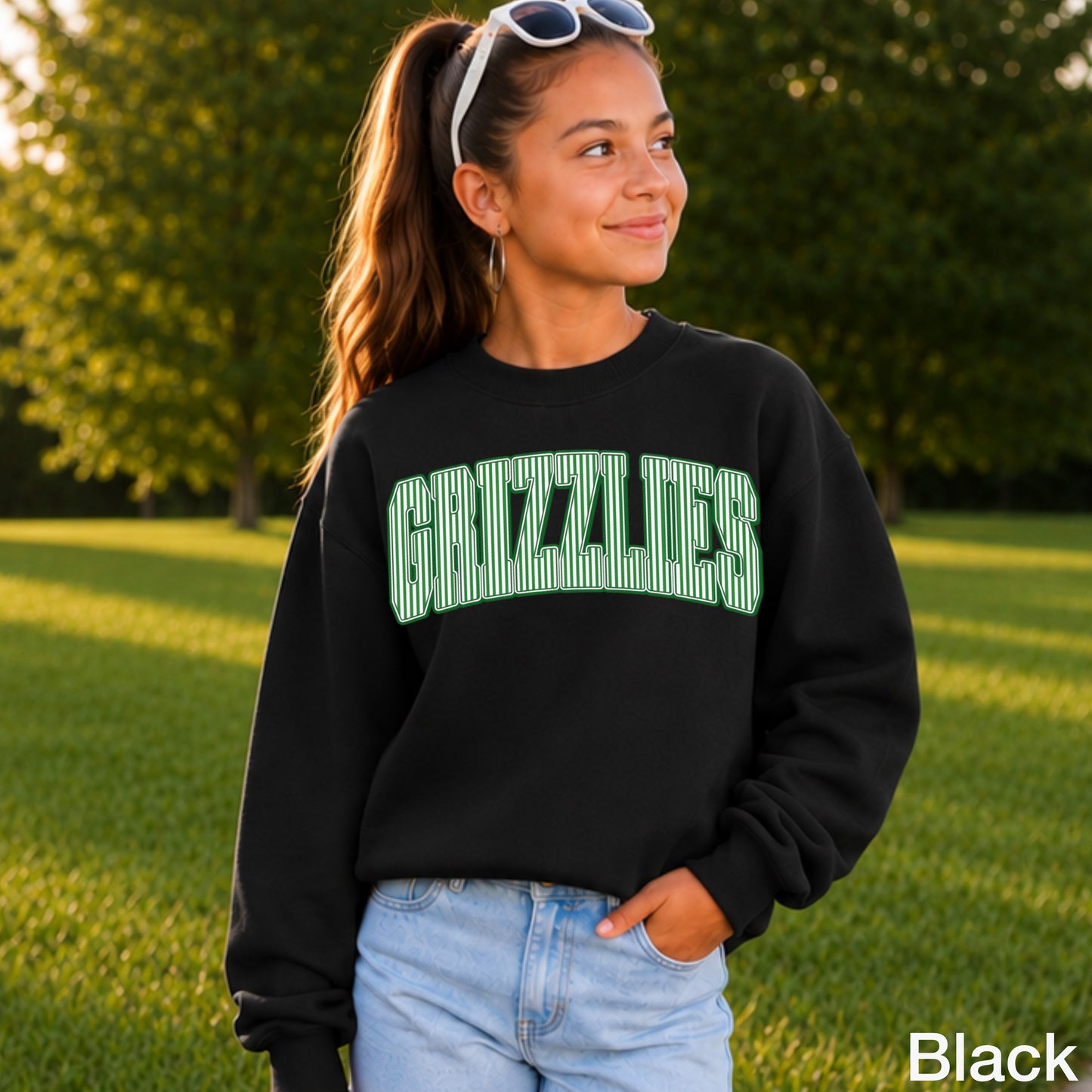 Grizzlies Youth Crewneck Sweatshirt