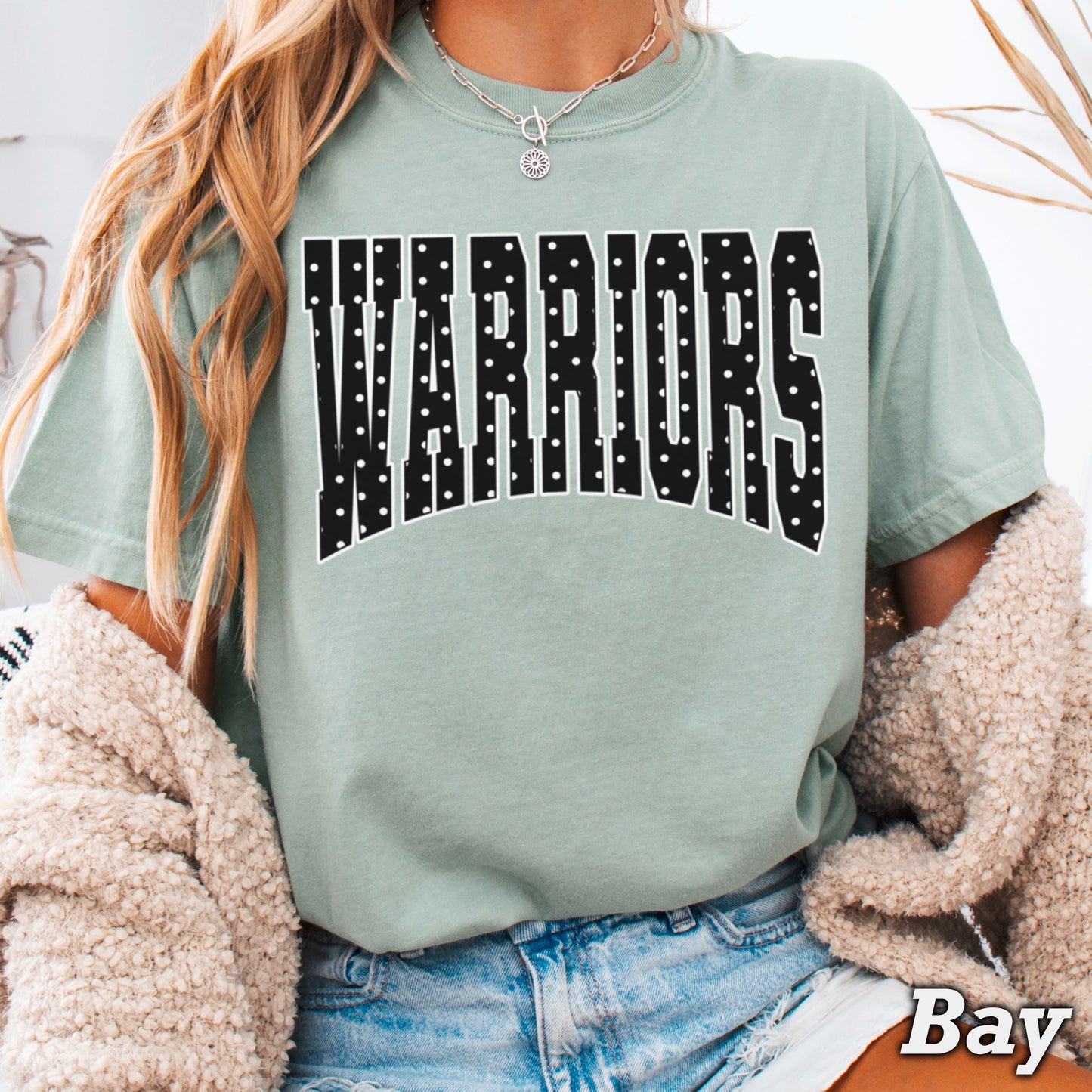 Warriors Comfort Color Graphic Tee