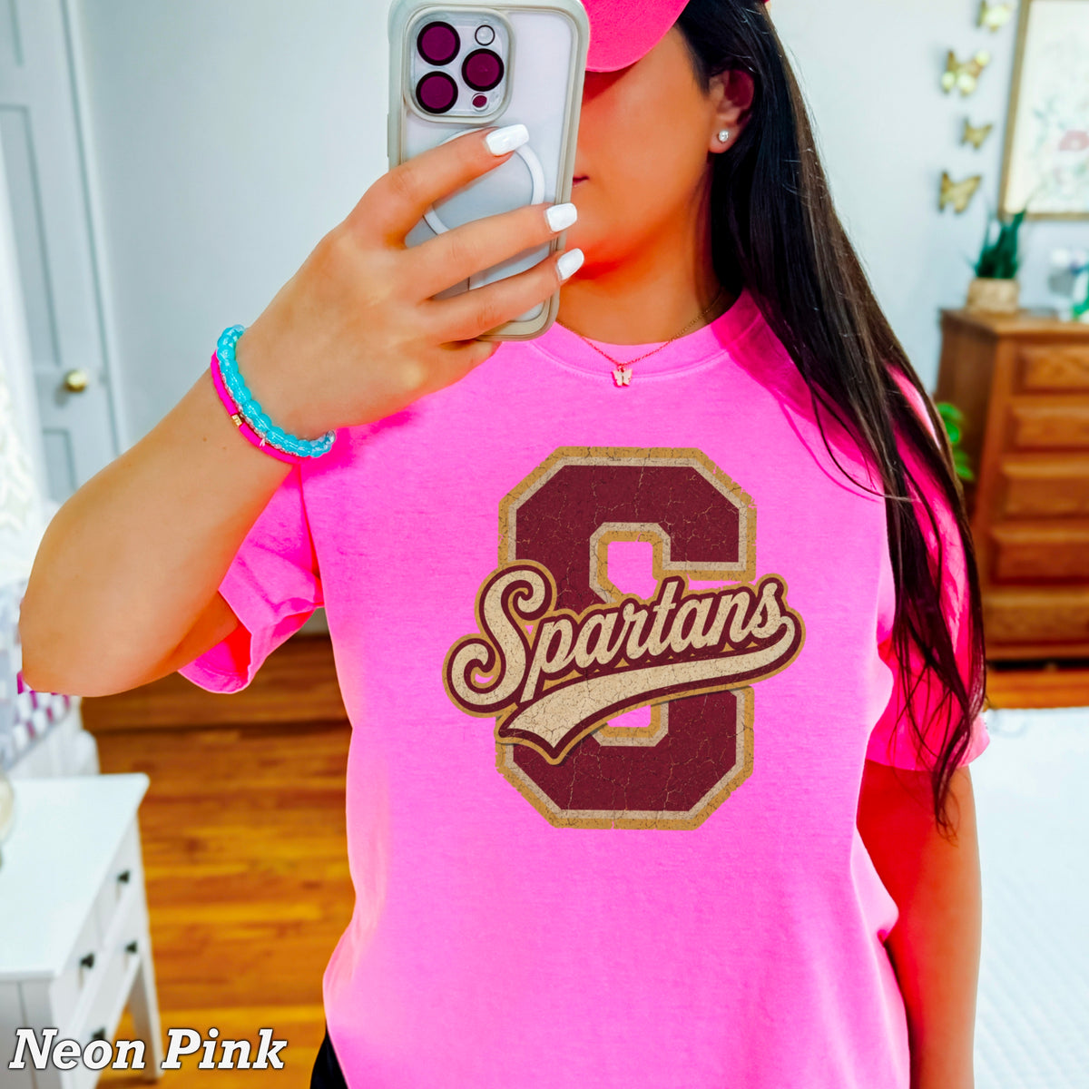 Spartans Comfort Color Graphic Tee