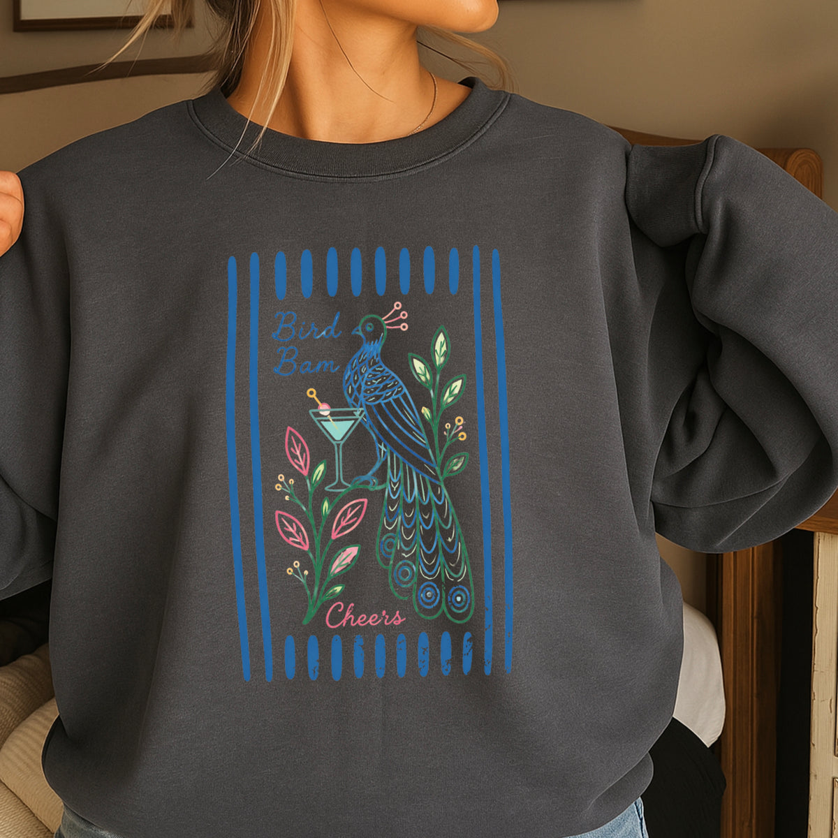 Mahjong Bam Bird Sweatshirt