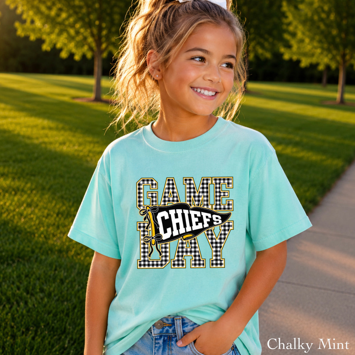 Chiefs Youth Comfort Color T-Shirt