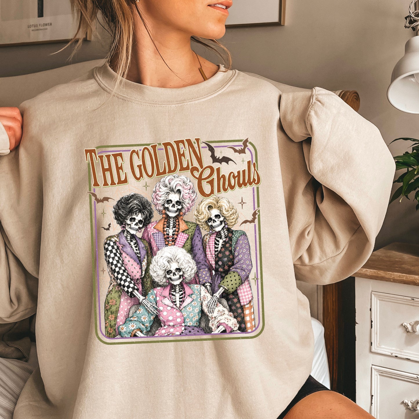 The Golden Ghouls Crewneck Sweatshirt