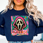 Spooky Floral Crewneck Sweatshirt
