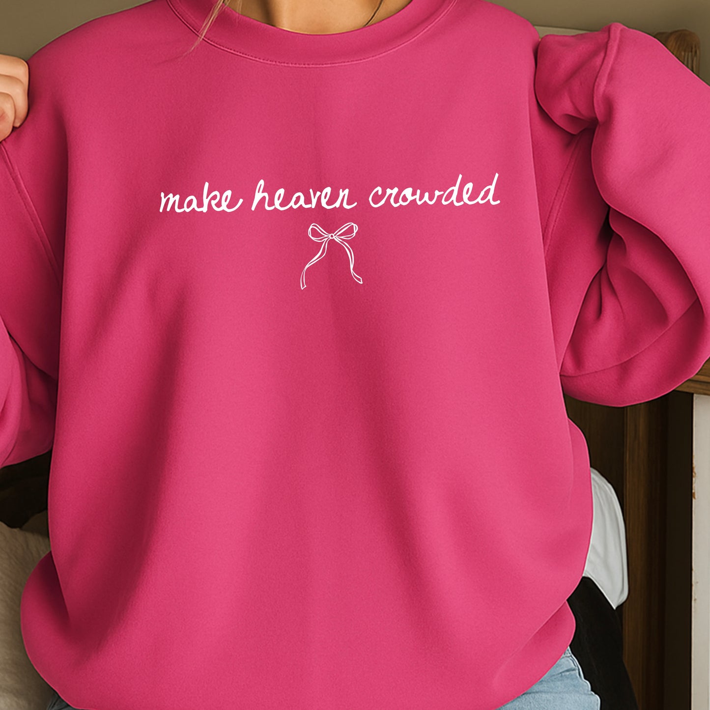 Make Heaven Crowded Crewneck Sweatshirt