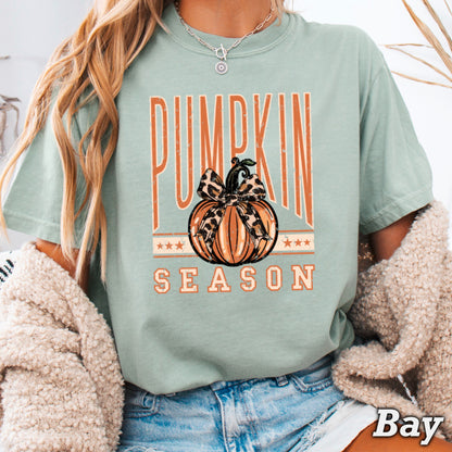 Pumpkin Season Comfort Color Graphic Tee
