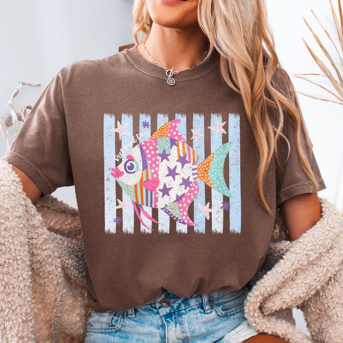 Reel Good Day Comfort Color Graphic Tee