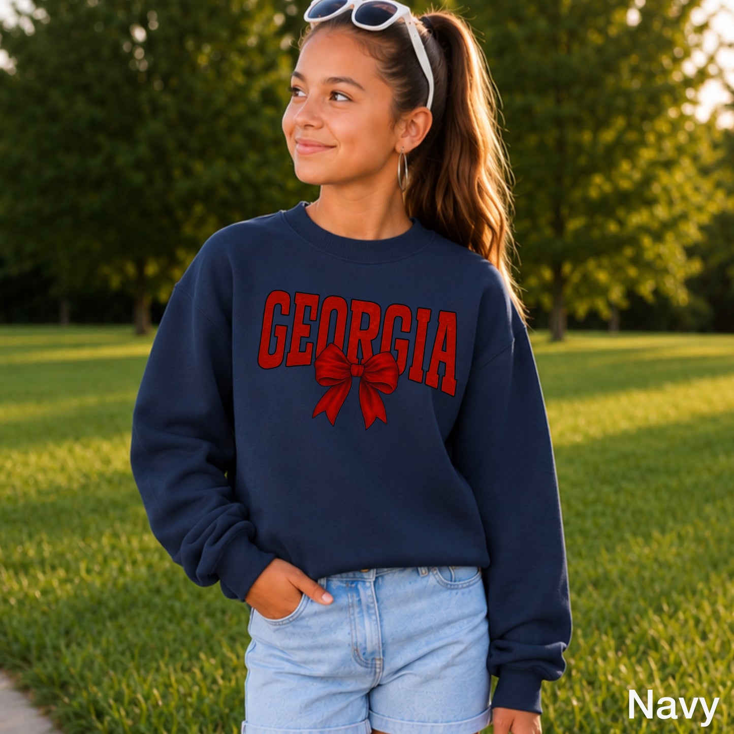 Georgia Youth Crewneck Sweatshirt