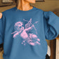 Halftone Cupid Valentine’s Day Crewneck Sweatshirt