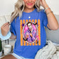 Horror Film Character Halloween Comfort Color Graphic Tee