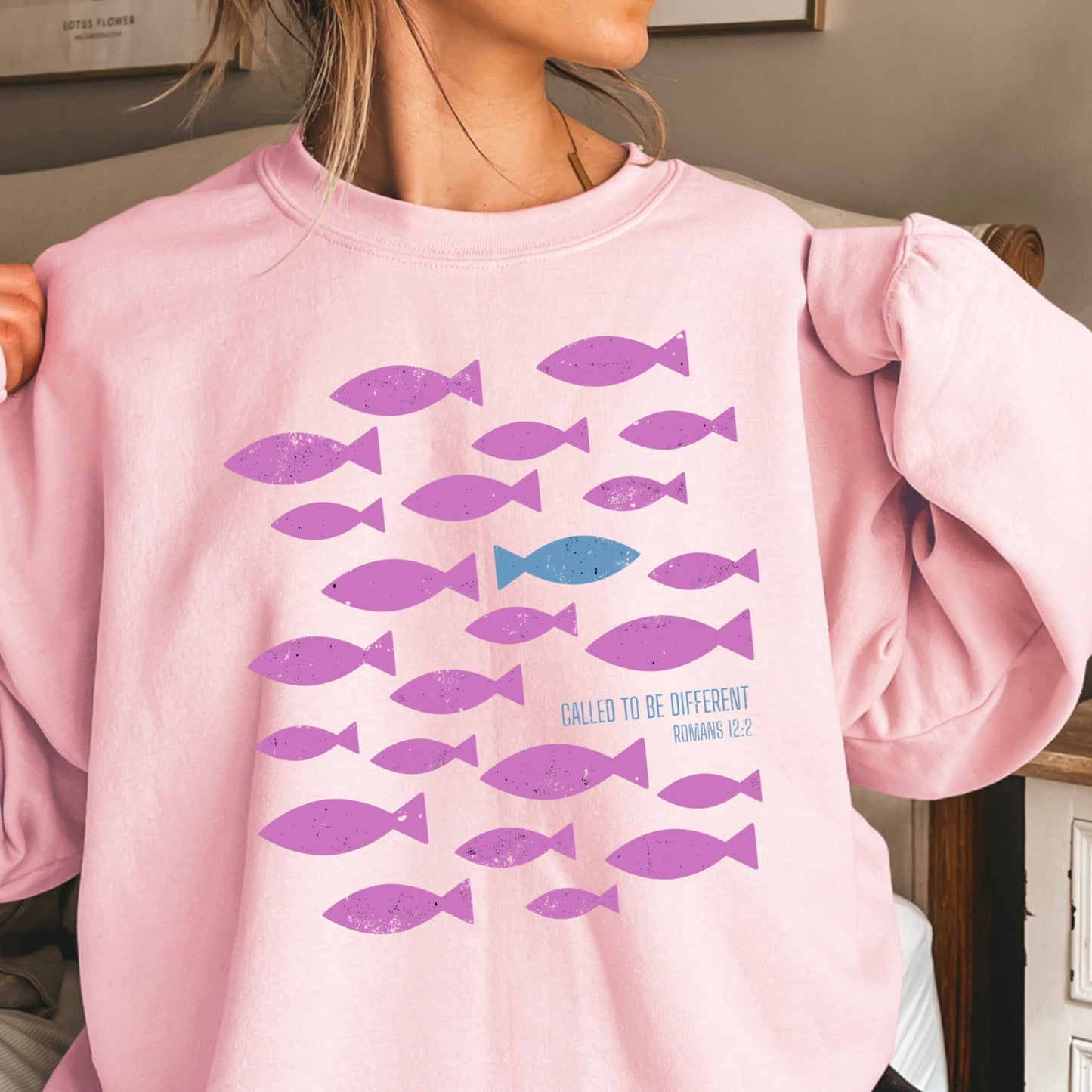 Called To Be Different Christian Crewneck Sweatshirt
