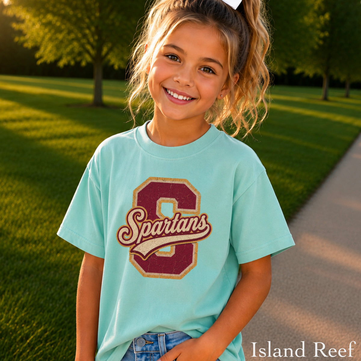 Spartans Youth Comfort Color T-Shirt
