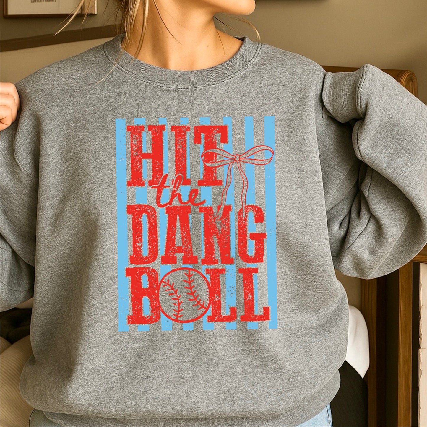 Hit The Dang Ball Crewneck Sweatshirt