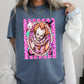 Horror Film Character Halloween Comfort Color Graphic Tee
