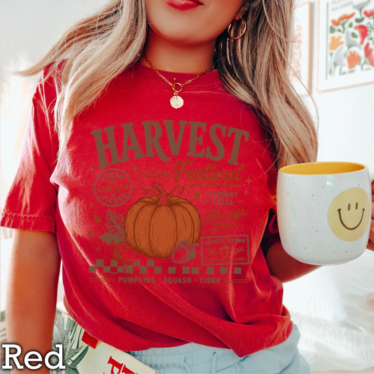 Harvest Festival Comfort Color Graphic Tee