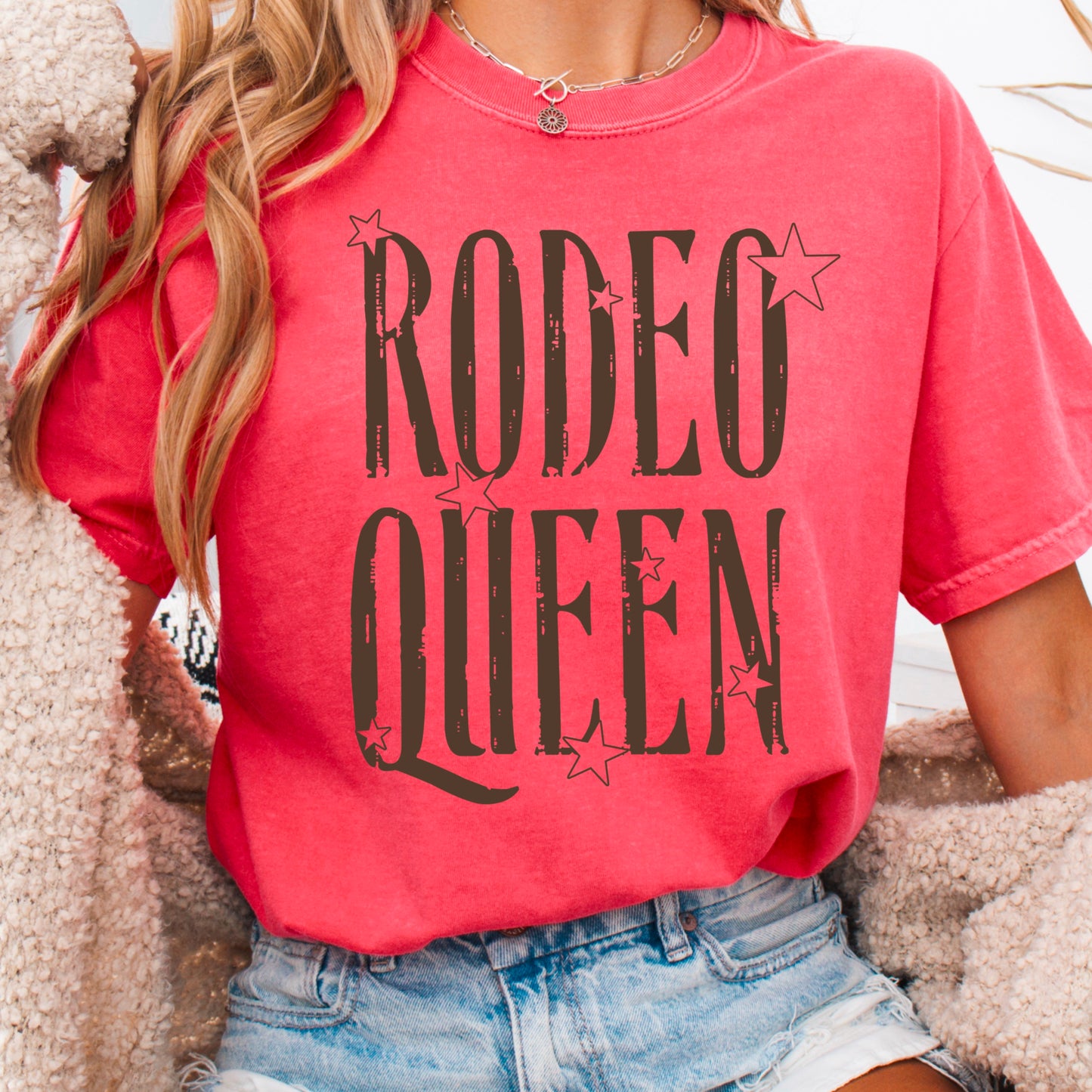 Rodeo Queen Comfort Color Graphic Tee