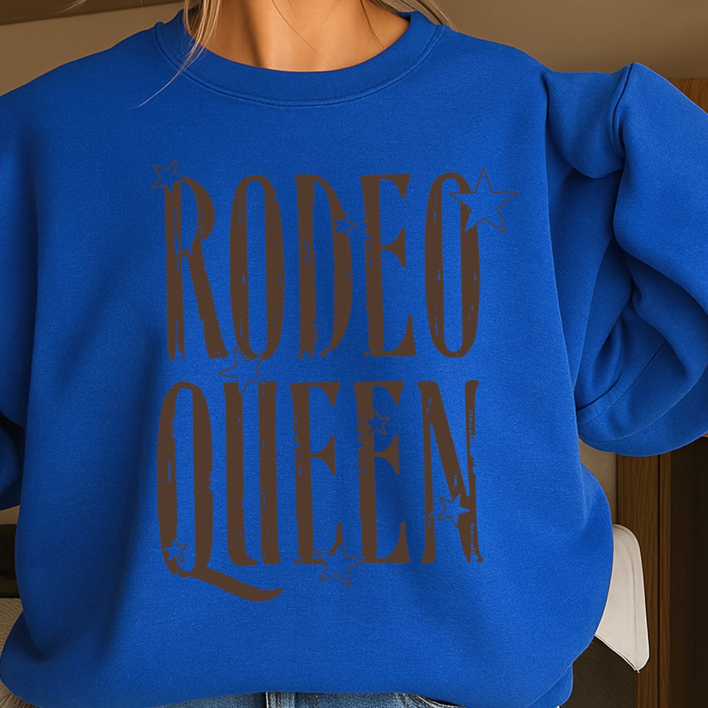 Rodeo Queen Crewneck Sweatshirt