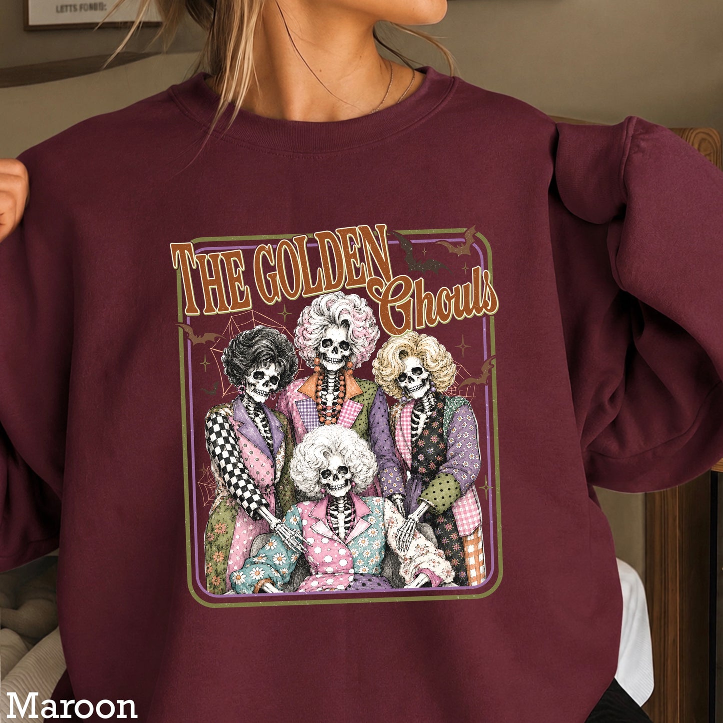 The Golden Ghouls Crewneck Sweatshirt