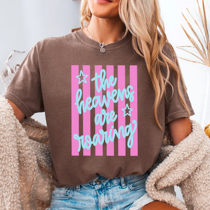 The Heavens Are Roaring Comfort Color Graphic Tee