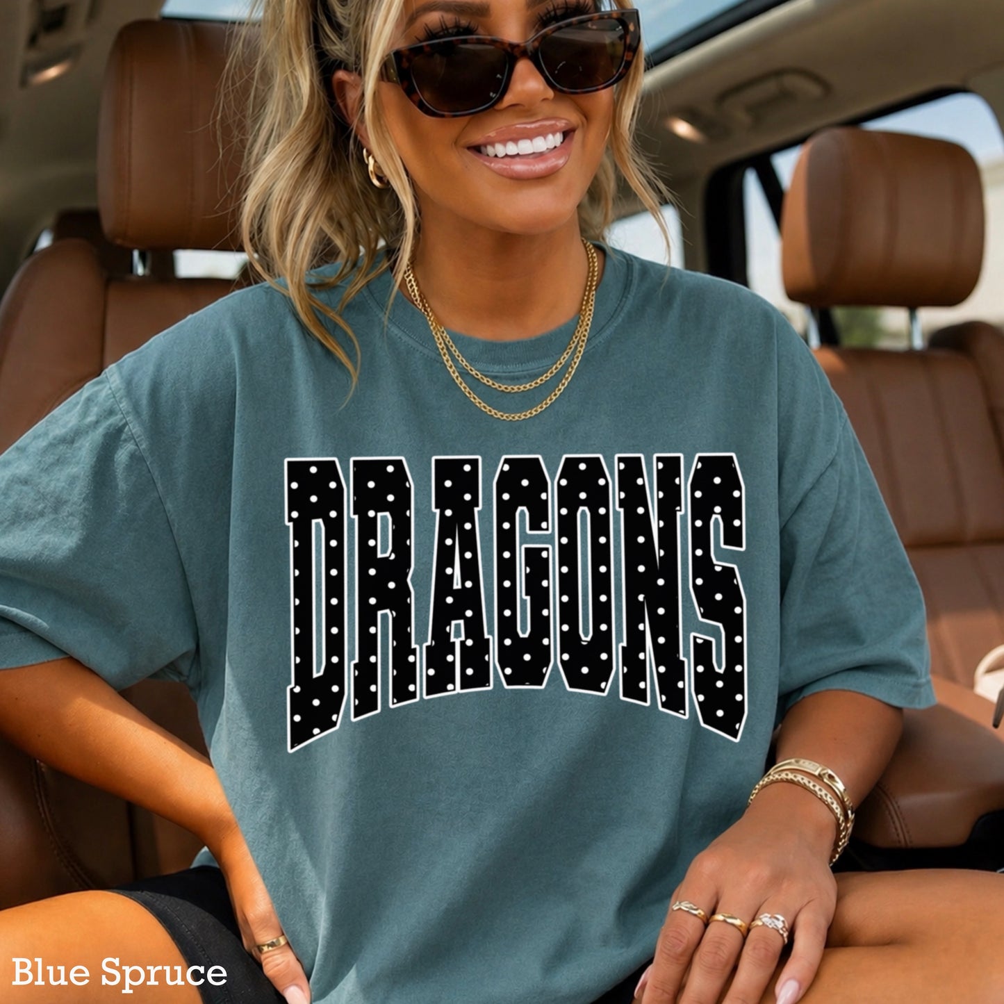 Dragons Comfort Color Graphic Tee