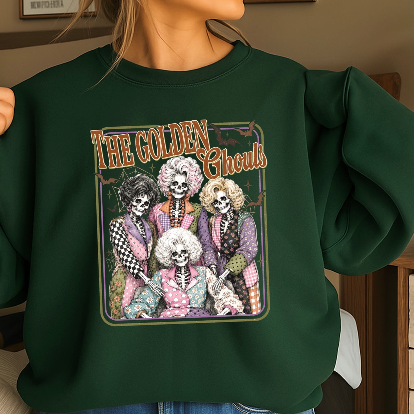 The Golden Ghouls Crewneck Sweatshirt