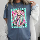 Horror Film Character Halloween Comfort Color Graphic Tee