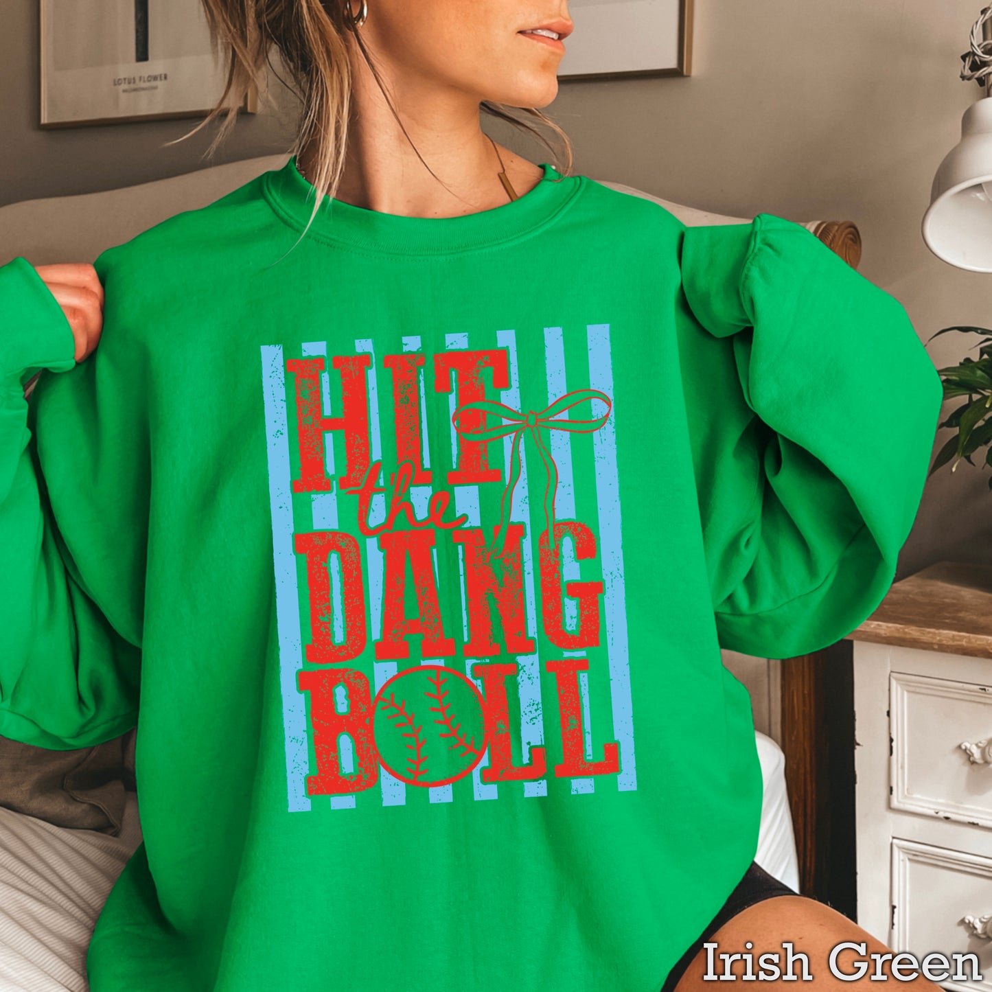 Hit The Dang Ball Crewneck Sweatshirt
