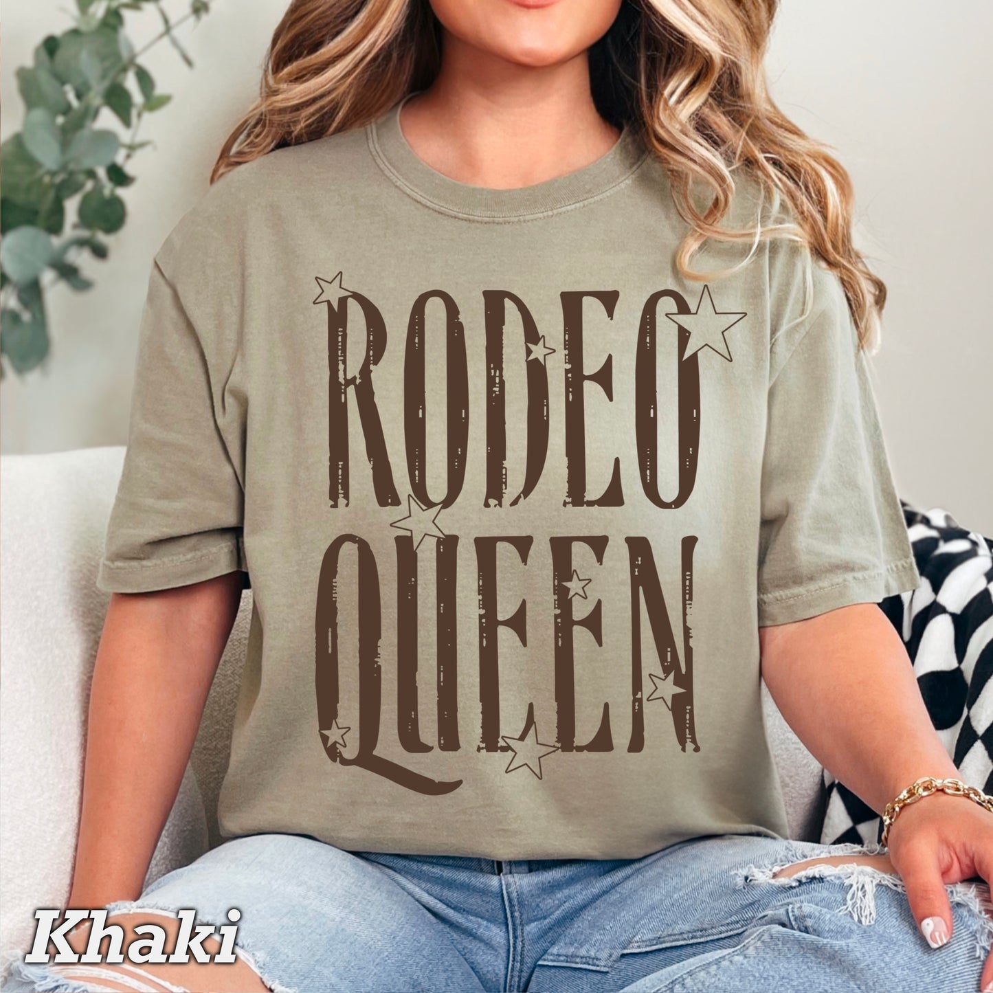 Rodeo Queen Comfort Color Graphic Tee