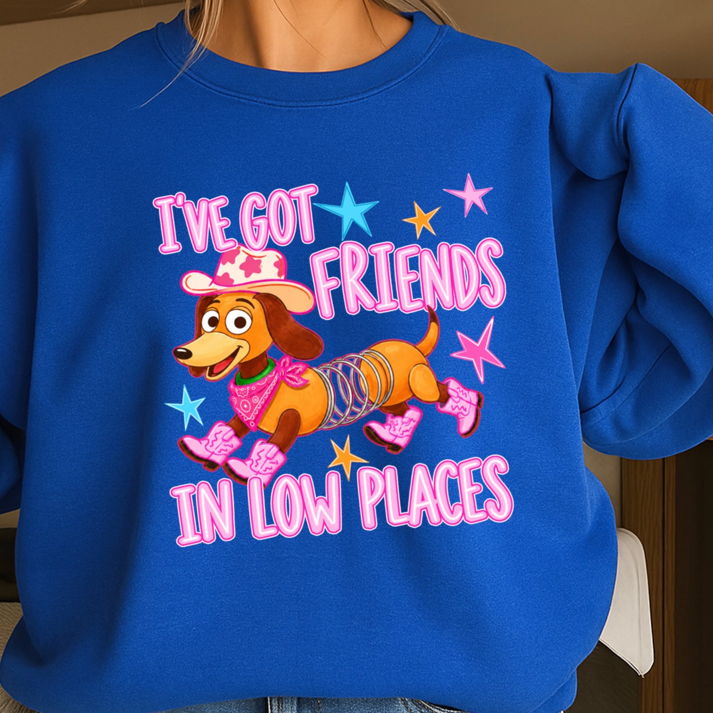 I’ve Got Friends In Low Places Toy Crewneck Sweatshirt