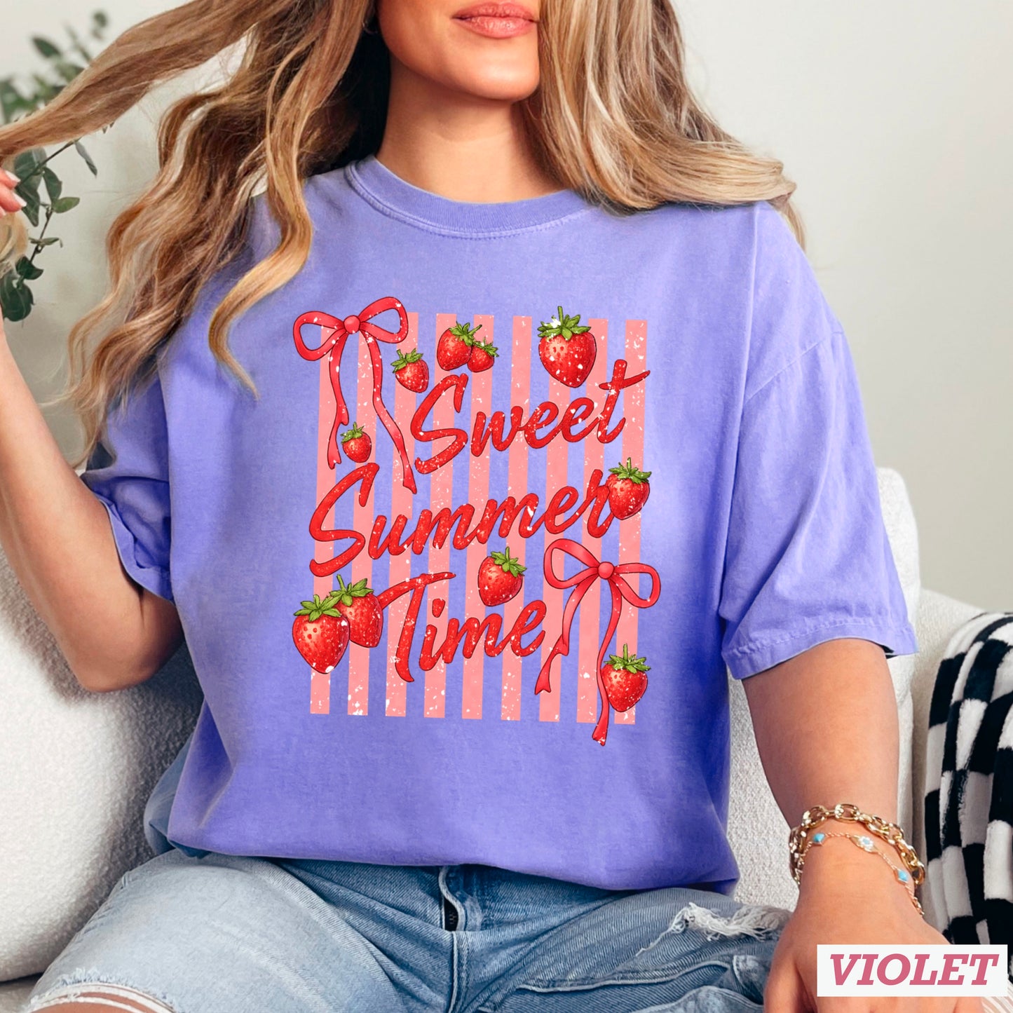 Sweet Summertime Comfort Color Graphic Tee