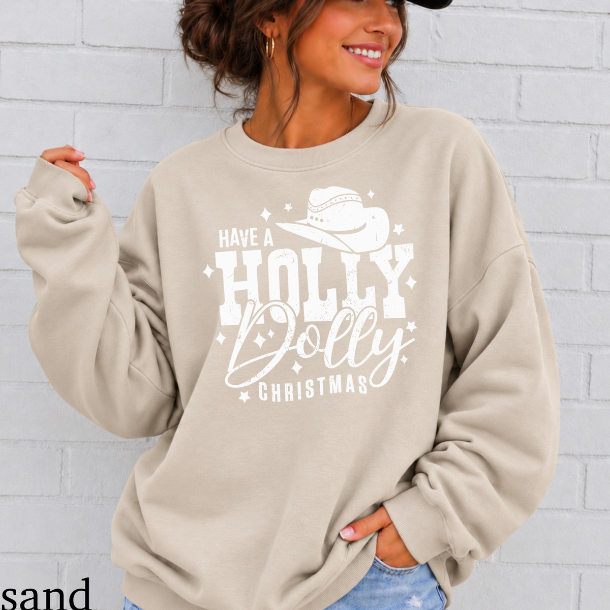 Have A Holly Christmas Crewneck Sweatshirt