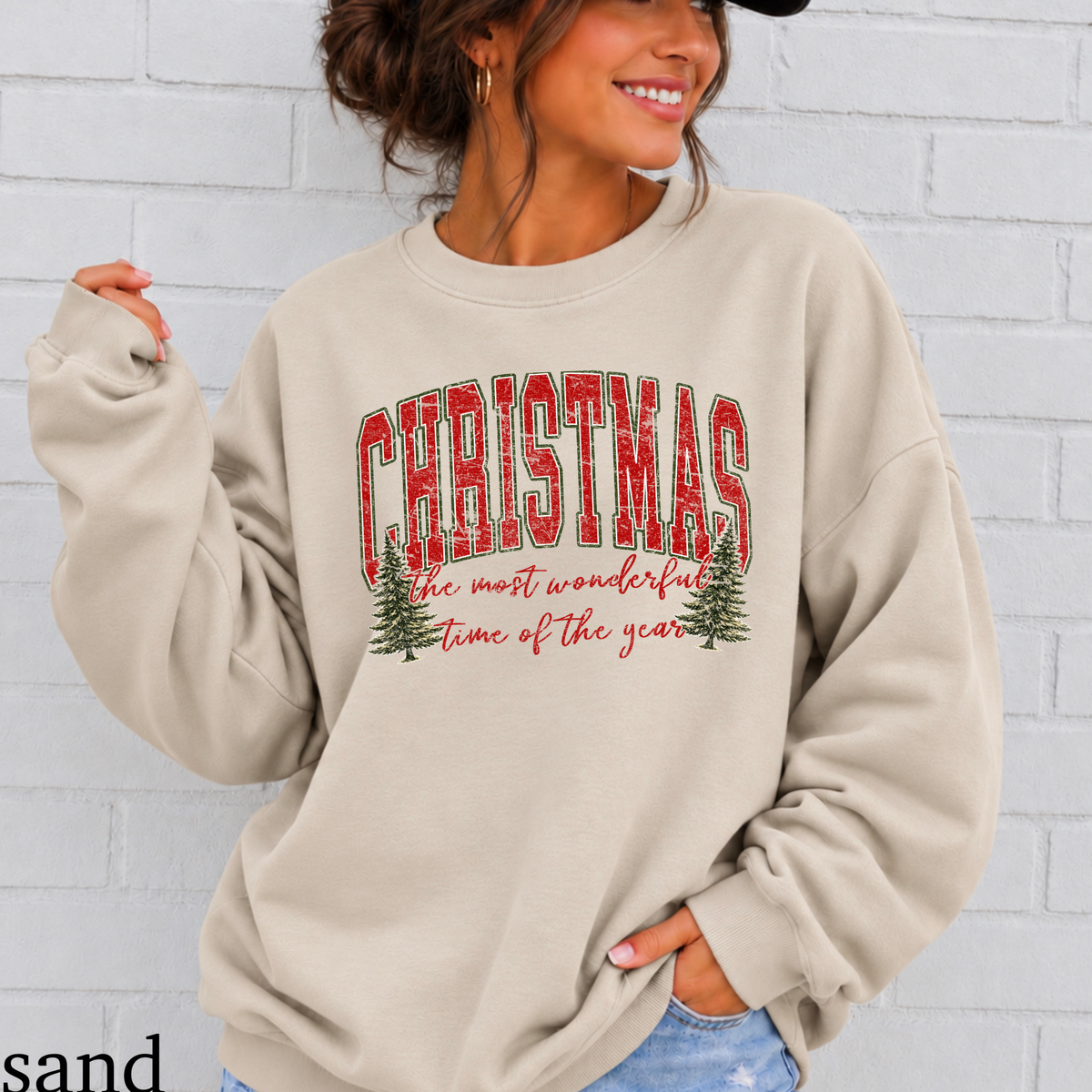 The Most Wonderful Time Of The Year Christmas Crewneck Sweatshirt