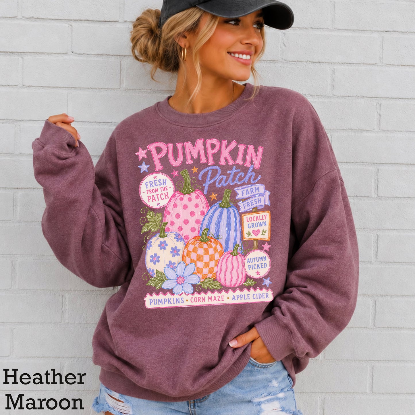 Pumpkin Patch Crewneck Sweatshirt