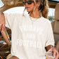 Fridays And Football Comfort Color Graphic Tee