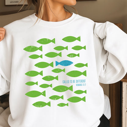 Called To Be Different Christian Crewneck Sweatshirt
