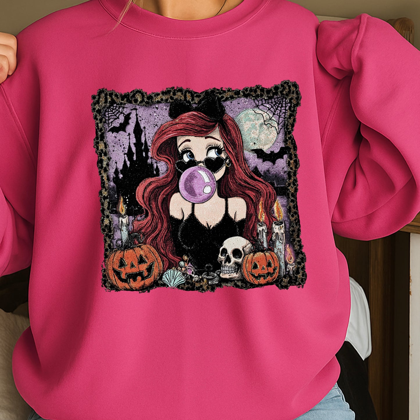 Halloween Princess Halloween Crewneck Sweatshirt