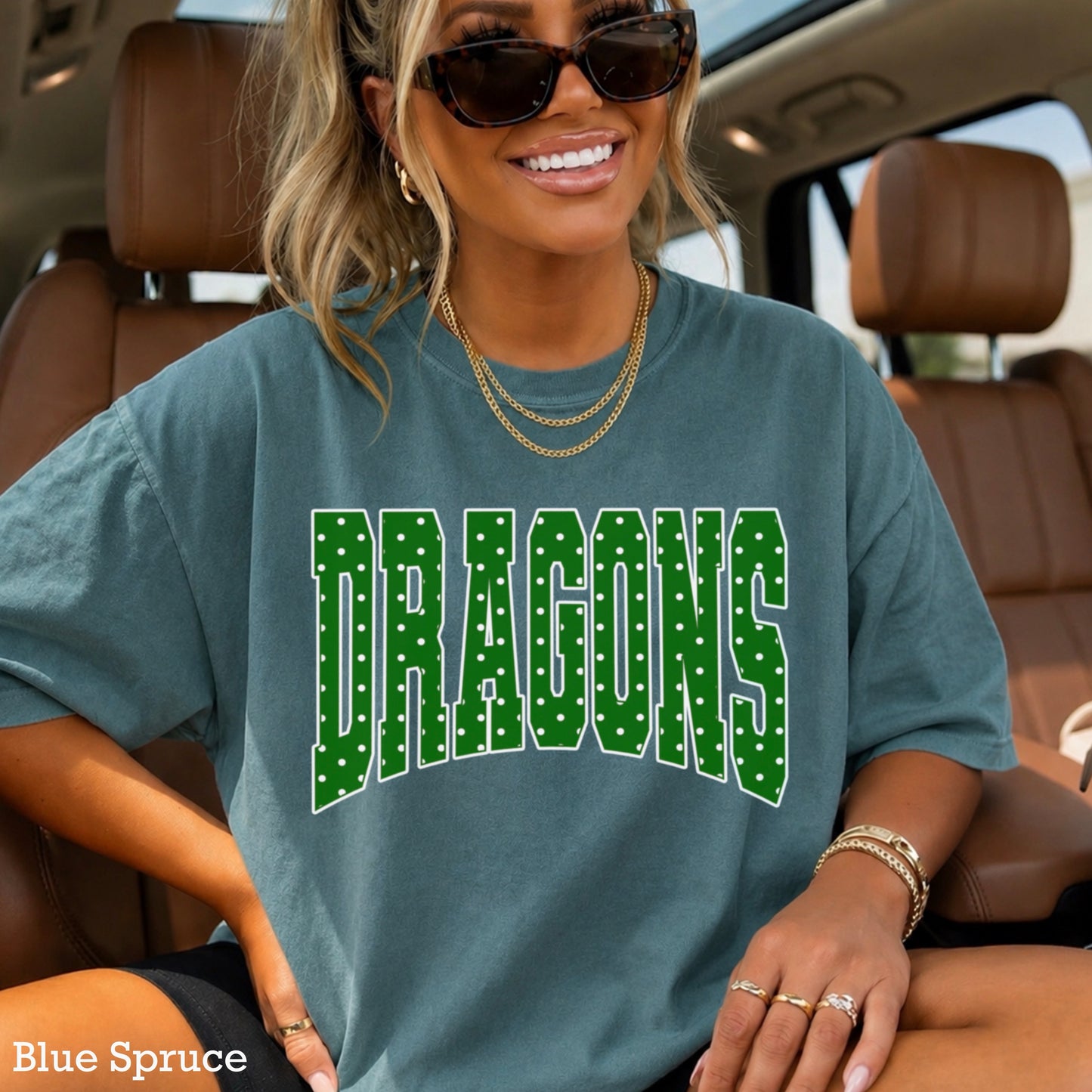 Dragons Comfort Color Graphic Tee