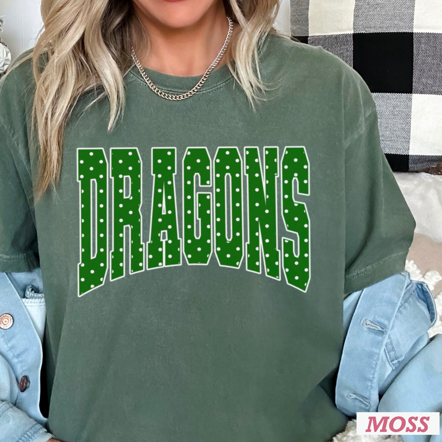 Dragons Comfort Color Graphic Tee
