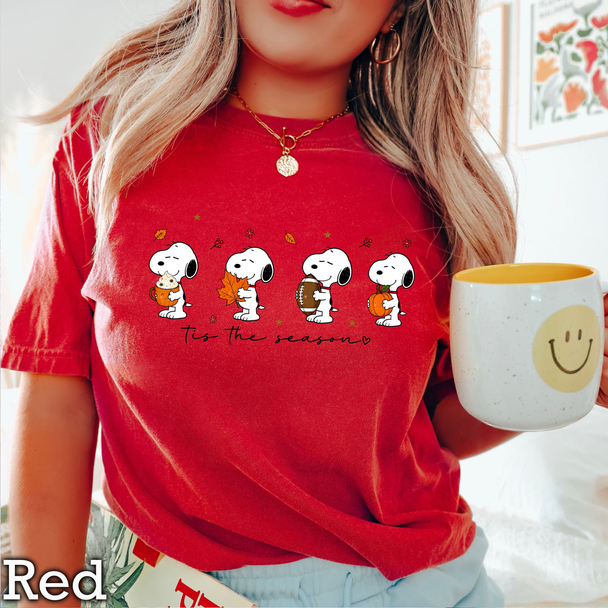 Tis The Season Fall Comfort Color Graphic Tee