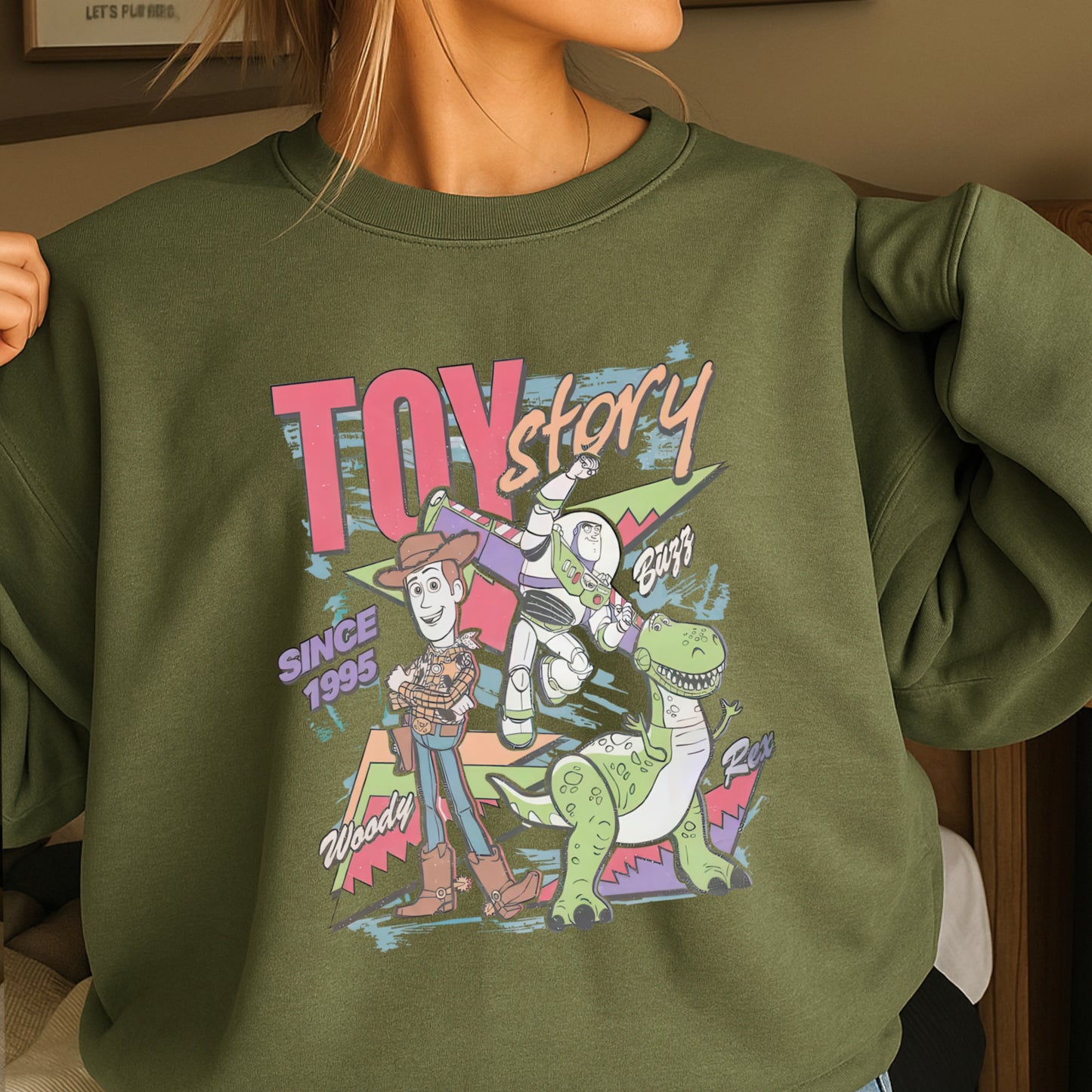 Retro 1995 Toy Version Crewneck Sweatshirt