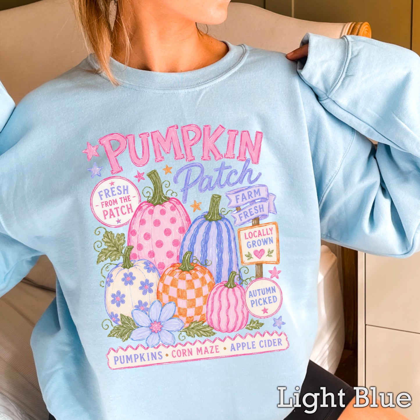 Pumpkin Patch Crewneck Sweatshirt