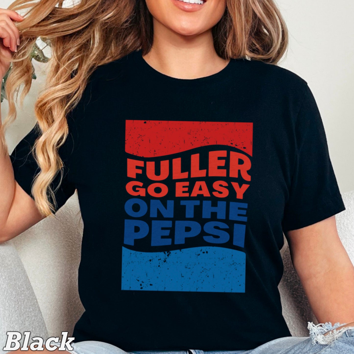 Fuller Go Easy On The Pepsi Comfort Color Graphic Tee