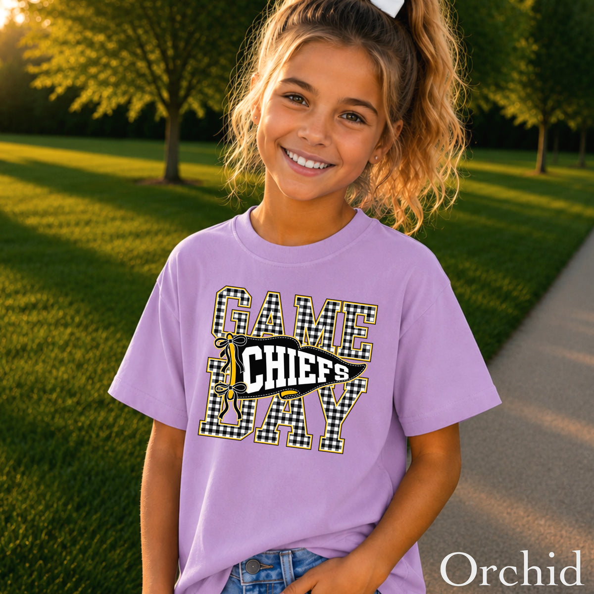 Chiefs Youth Comfort Color T-Shirt