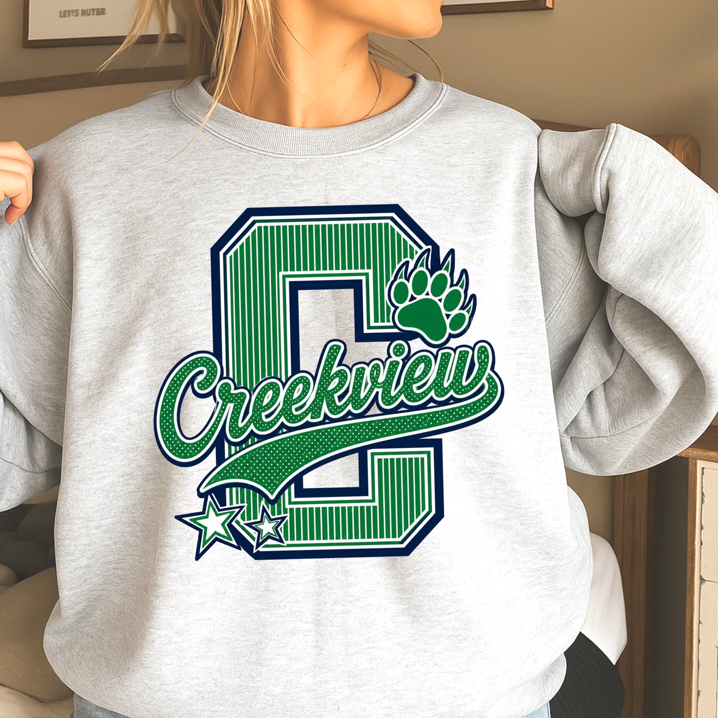 Creekview Grizzlies Crewneck Sweatshirt