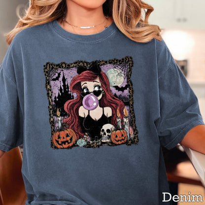 Halloween Princess Halloween Comfort Color Graphic Tee