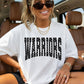 Warriors Comfort Color Graphic Tee