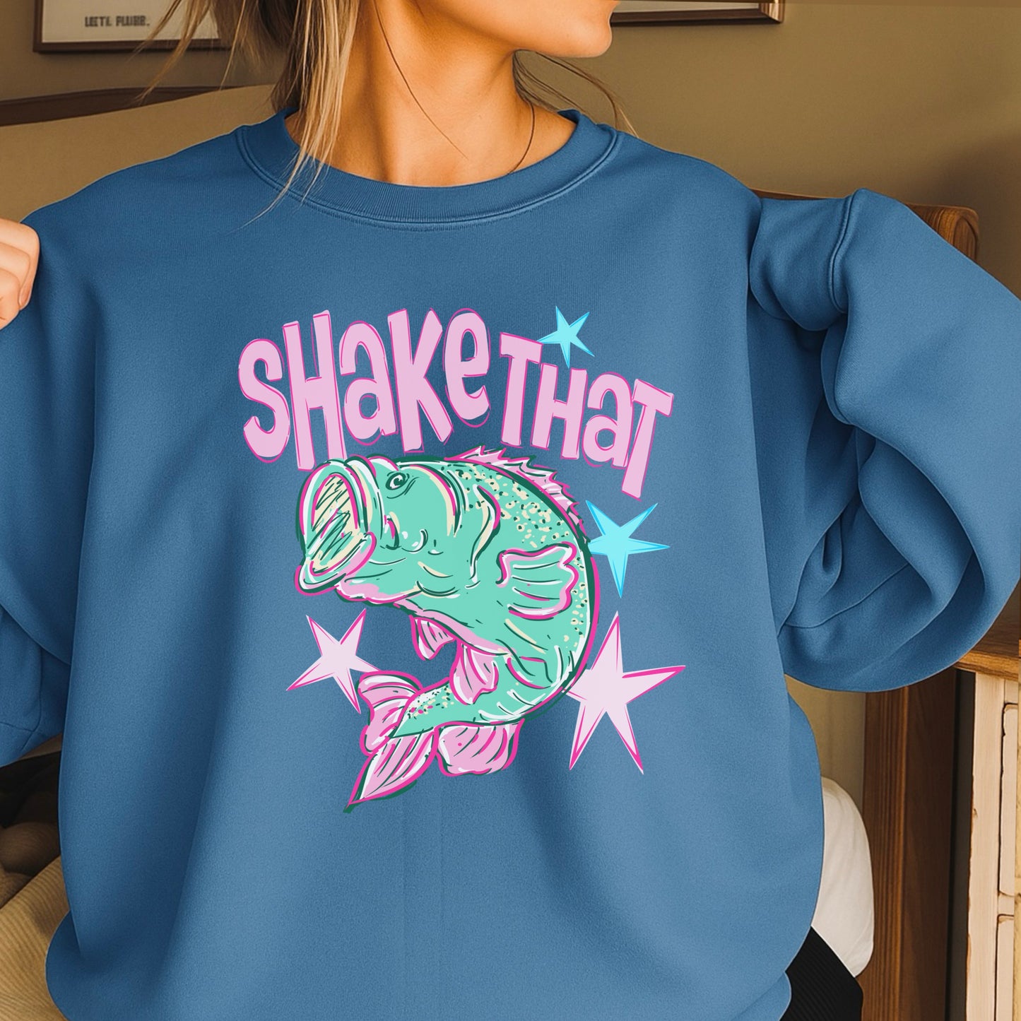 Shake That Bass Crewneck Sweatshirt