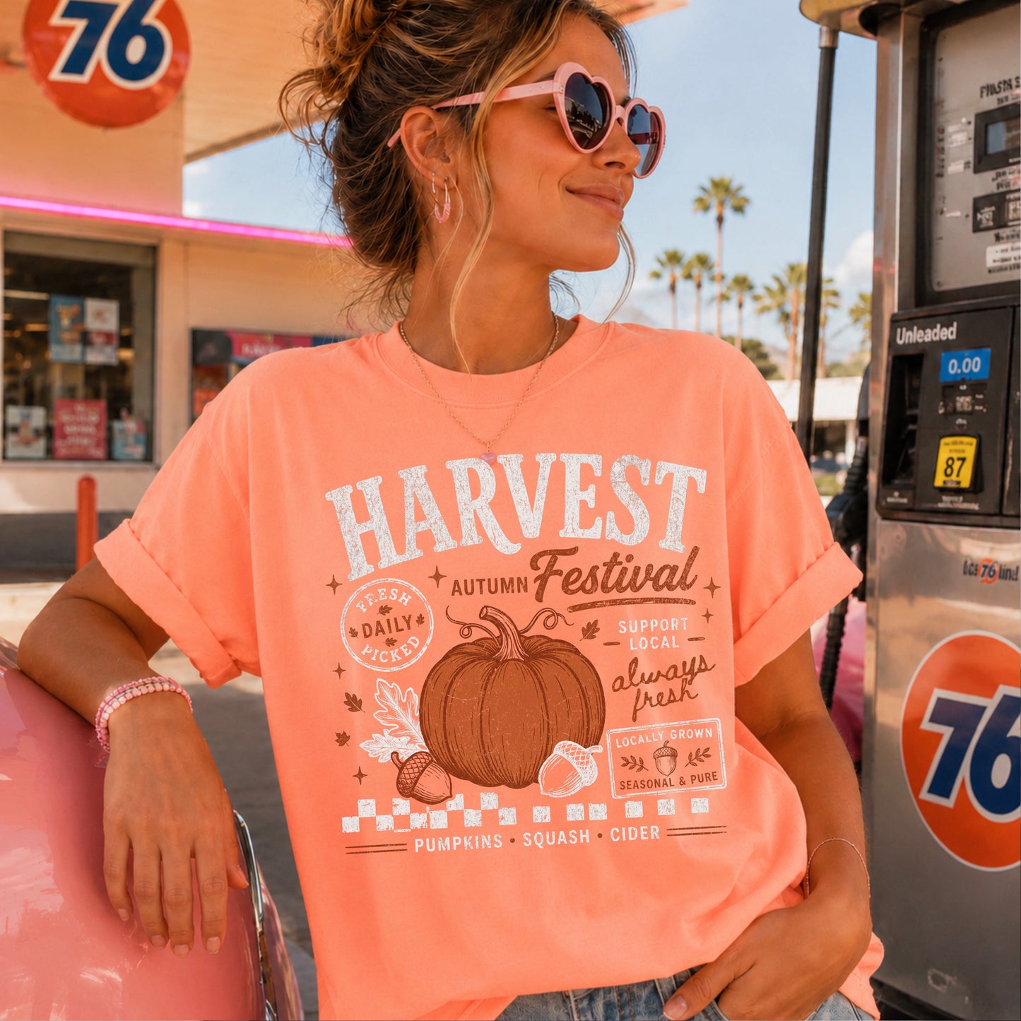 Harvest Festival Comfort Color Graphic Tee
