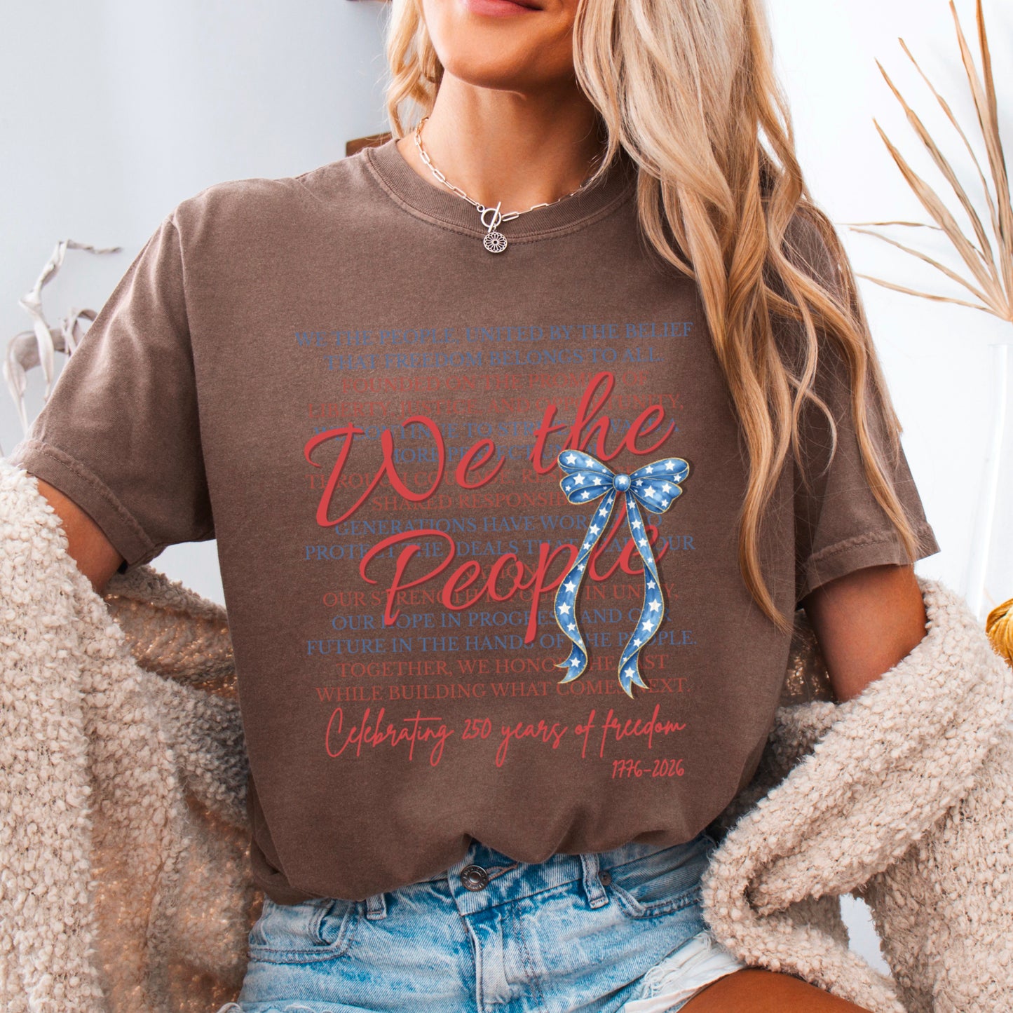 We The People Comfort Color Graphic Tee