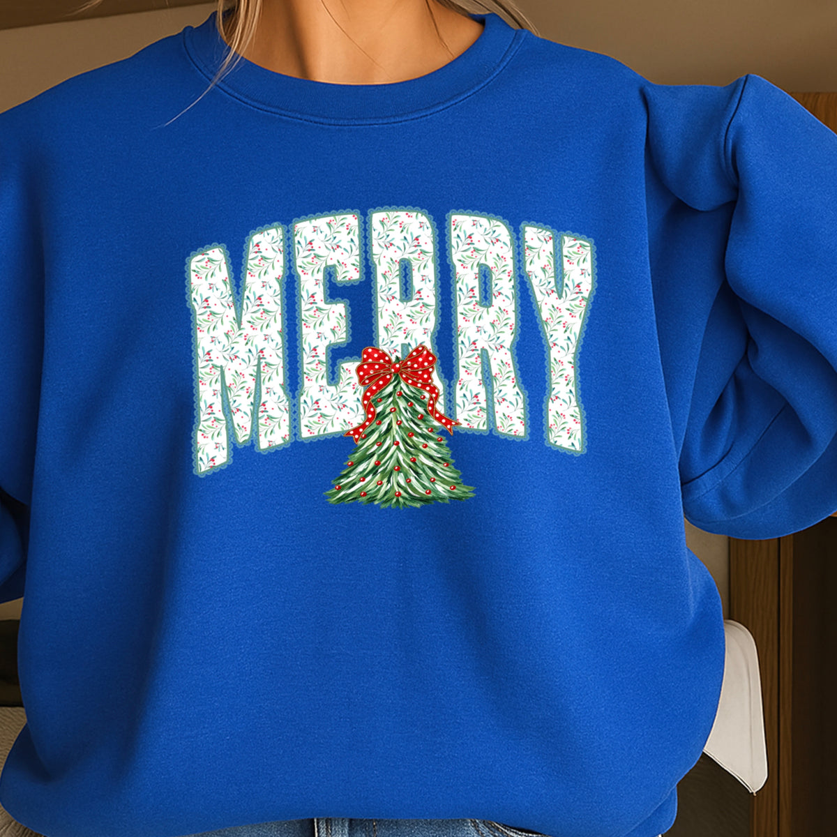 Merry Christmas Crewneck Sweatshirt